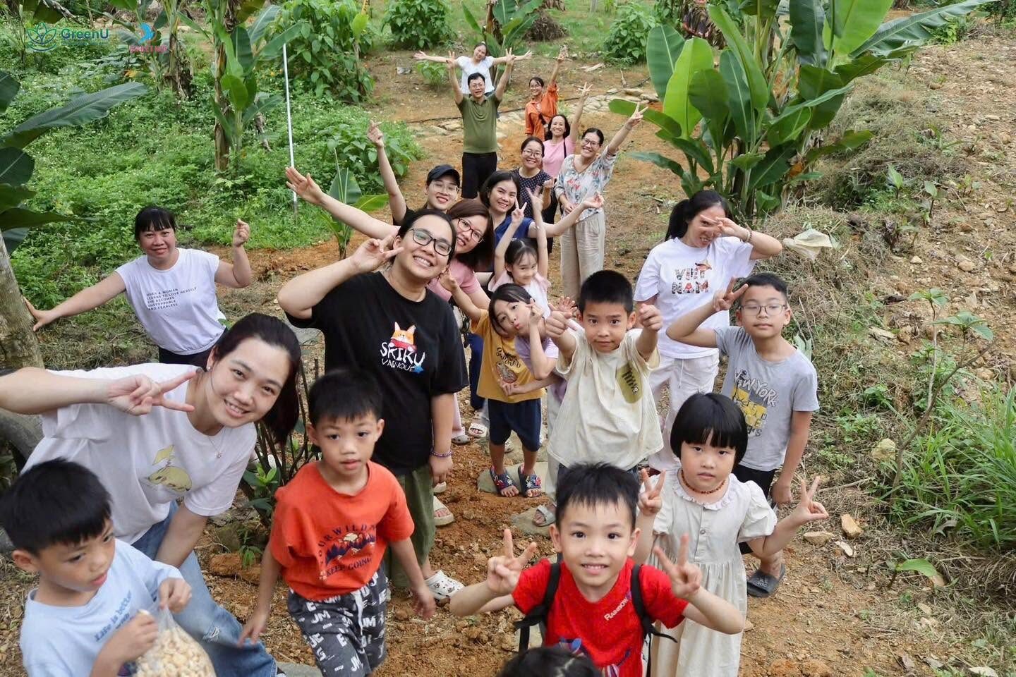 Hoạt động giáo dục môi trường tại Làng Xanh